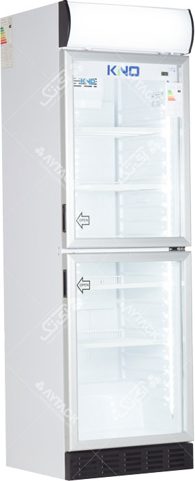 یخچال ویترینی دو درب کینو | KR615 2D