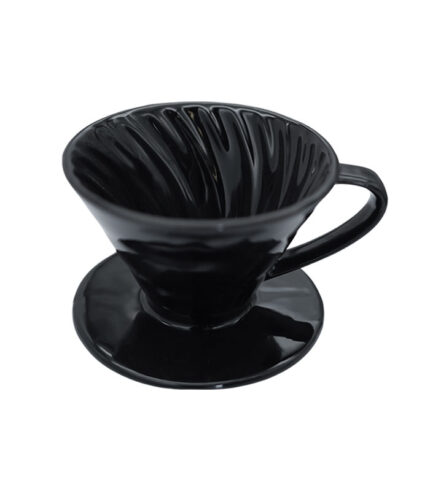 دریپر v60 سرامیکی مشکی کد 02
